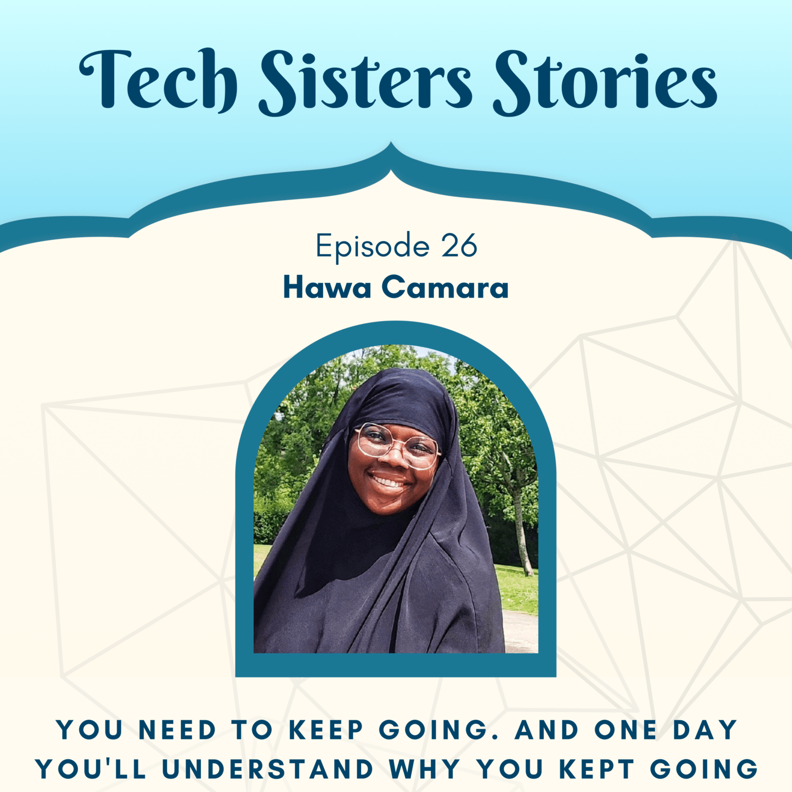 podcast art featuring hawa camara