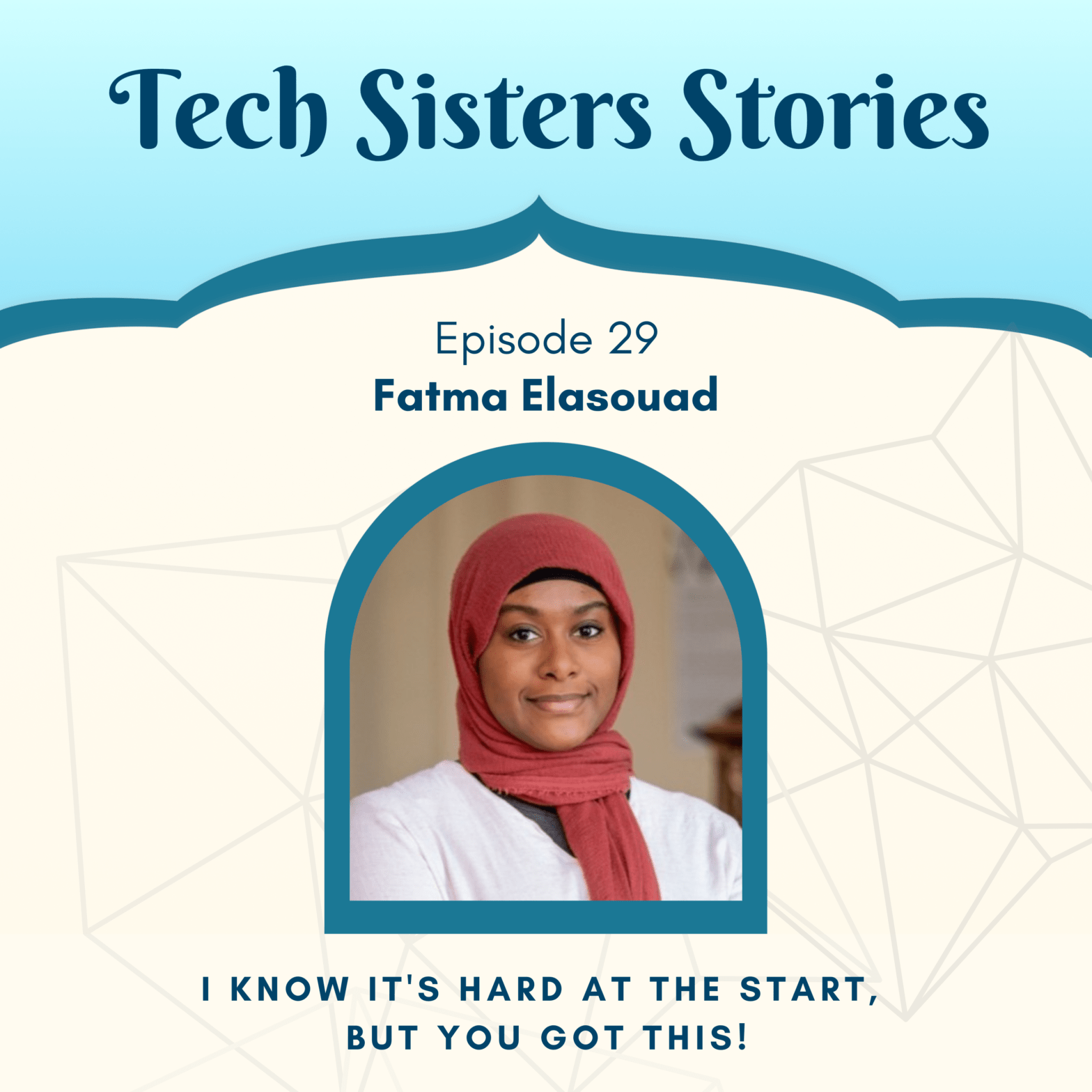 tech sisters podcast art featuring fatma elasouad