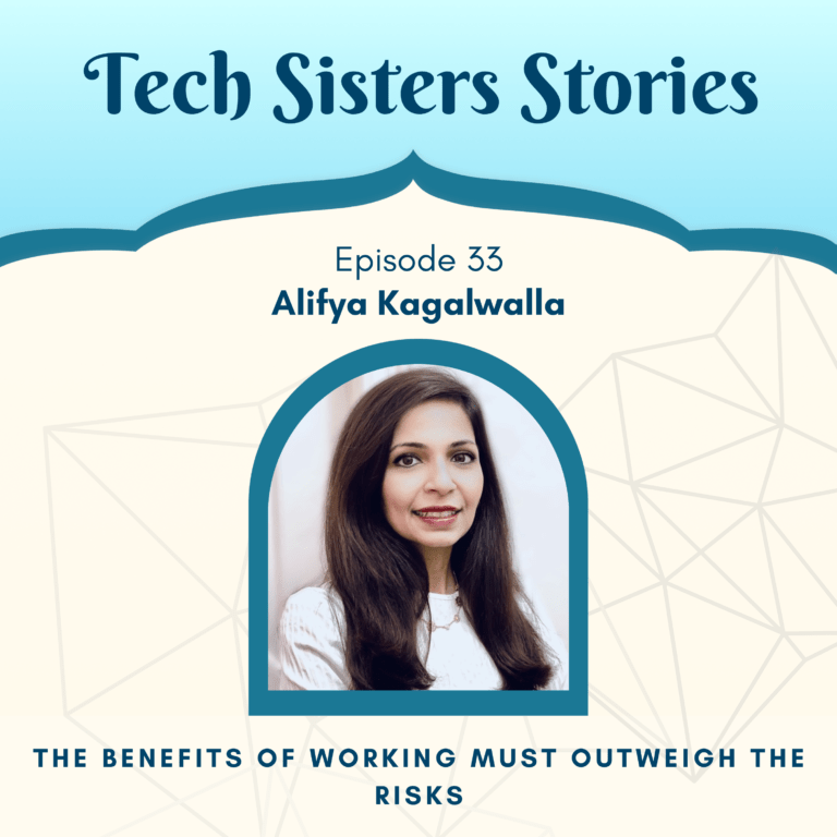 podcast art featuring alifya kagalwalla