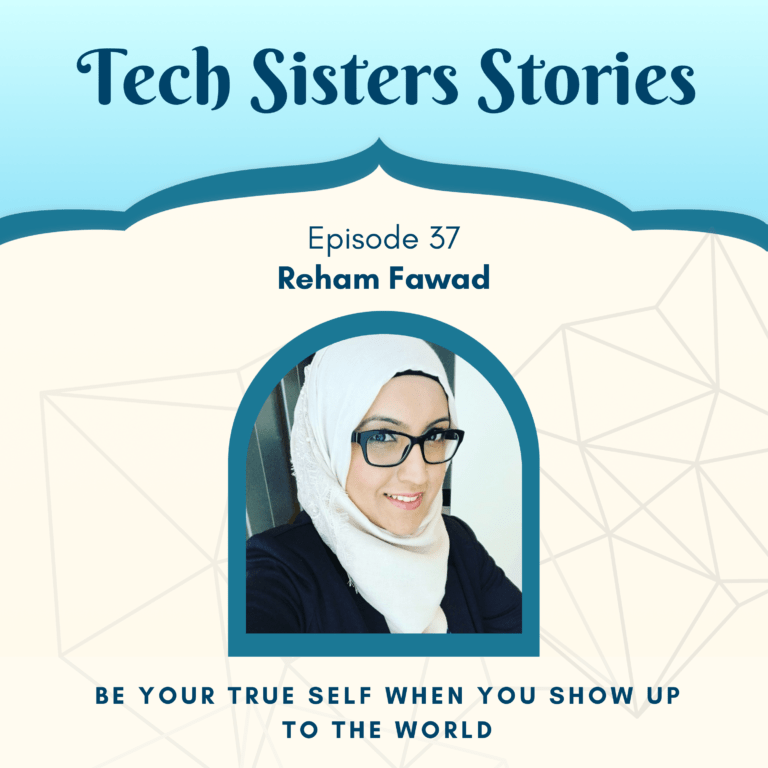 podcast art featuring reham fawad