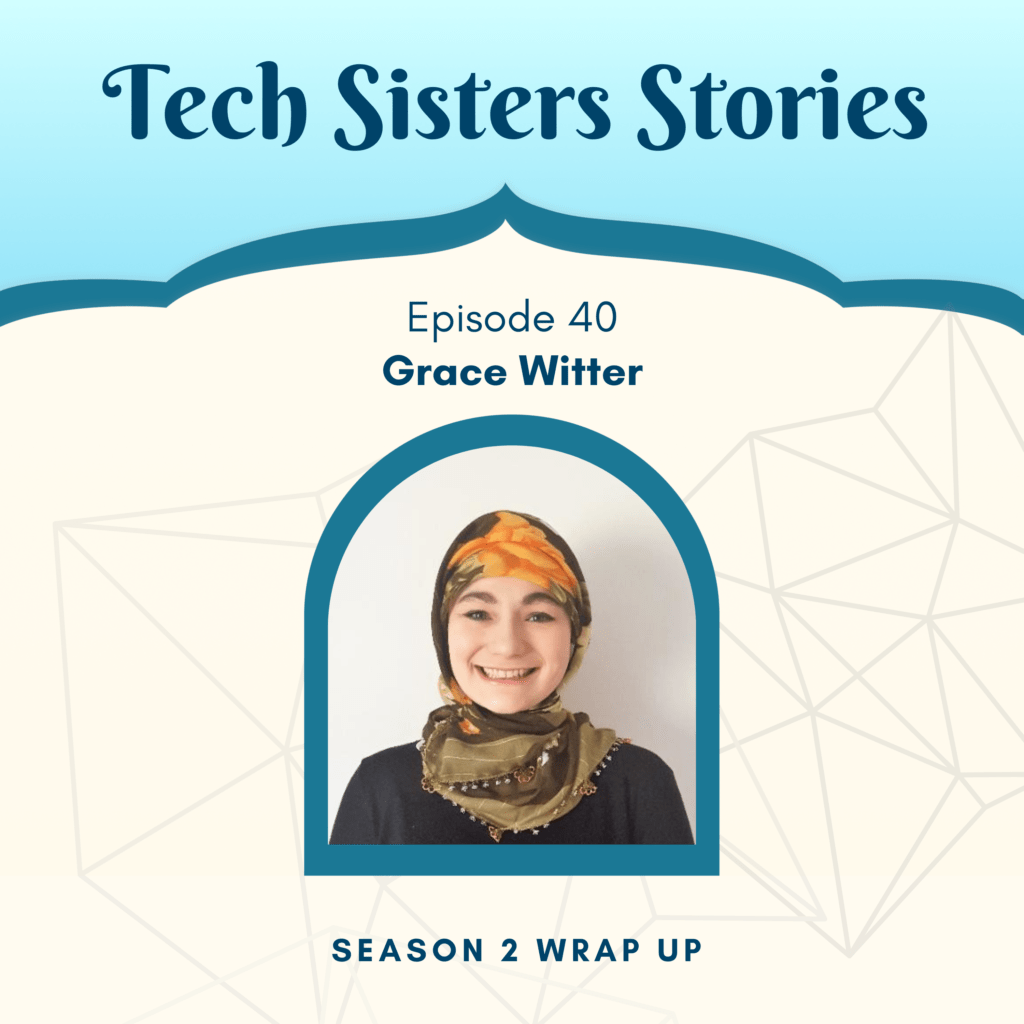 podcast art featuring grace witter