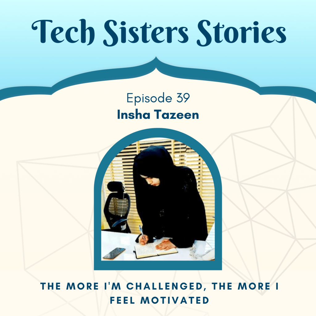 podcast art featuring insha tazeen 