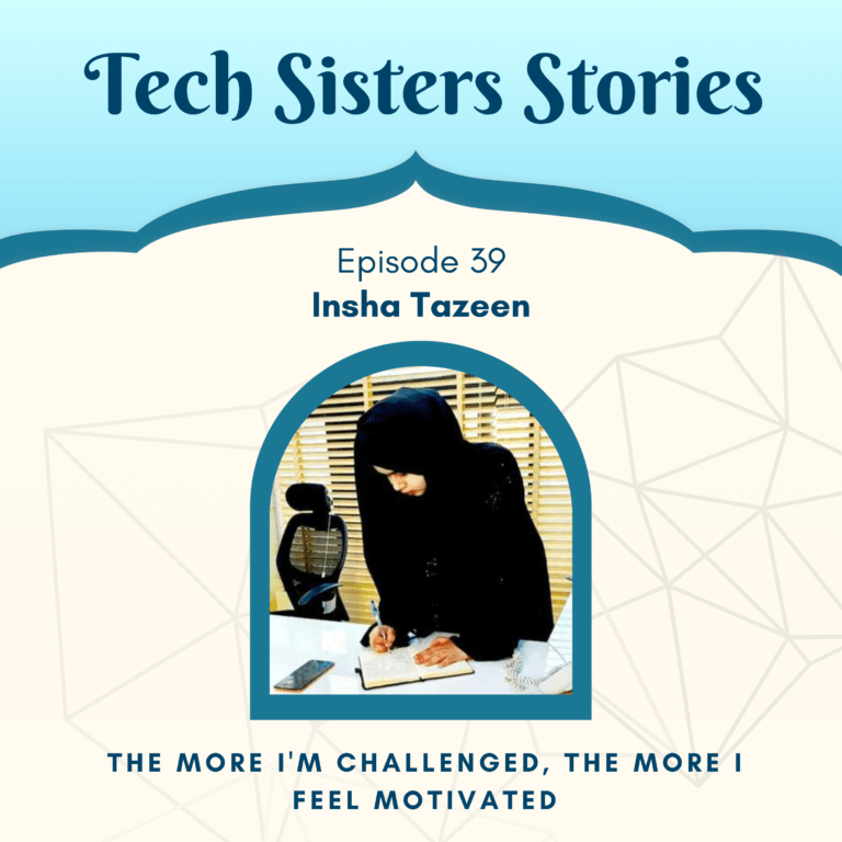 podcast art featuring insha tazeen