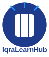 iqralearnhub logo for 2025 tech sisters hackathon